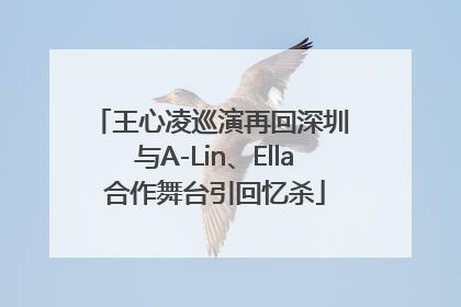 王心凌巡演再回深圳 与A-Lin、Ella合作舞台引回忆杀