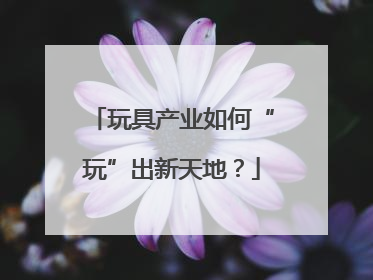 玩具产业如何“玩”出新天地？