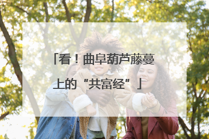 看！曲阜葫芦藤蔓上的“共富经”