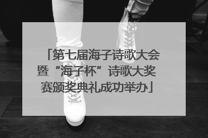 第七届海子诗歌大会暨“海子杯”诗歌大奖赛颁奖典礼成功举办