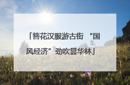 簪花汉服游古街 “国风经济”劲吹昙华林
