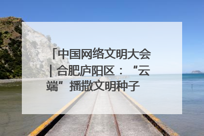 中国网络文明大会｜合肥庐阳区：“云端”播撒文明种子 共建清朗网络空间