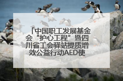 中国职工发展基金会“护心工程”暨四川省工会驿站提质增效公益行动AED使用培训在达州举行