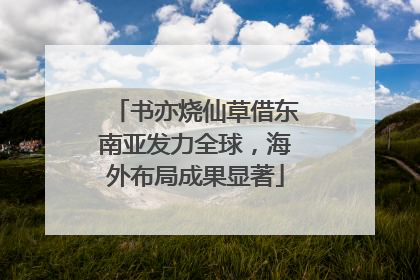 书亦烧仙草借东南亚发力全球，海外布局成果显著