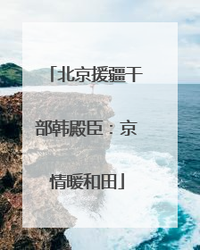 北京援疆干部韩殿臣：京情暖和田