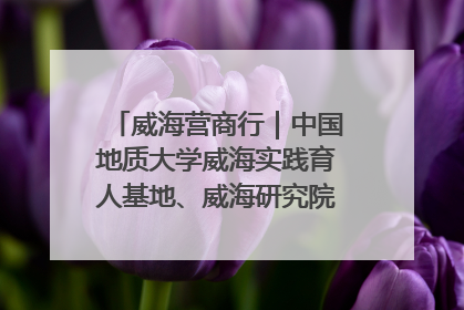 威海营商行｜中国地质大学威海实践育人基地、威海研究院在经开区揭牌
