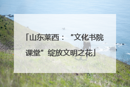 山东莱西：“文化书院课堂”绽放文明之花