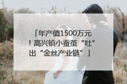 年产值1500万元！高兴镇小蚕茧“吐”出“金丝产业链”