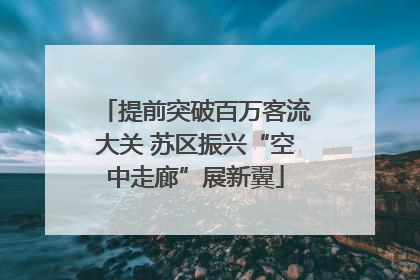 提前突破百万客流大关 苏区振兴“空中走廊”展新翼