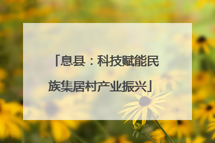 息县：科技赋能民族集居村产业振兴