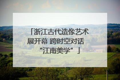 浙江古代造像艺术展开幕 跨时空对话“江南美学”