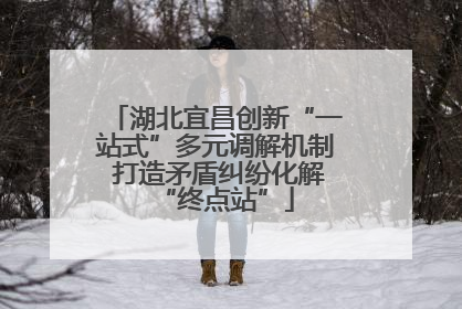 湖北宜昌创新“一站式”多元调解机制 打造矛盾纠纷化解“终点站”