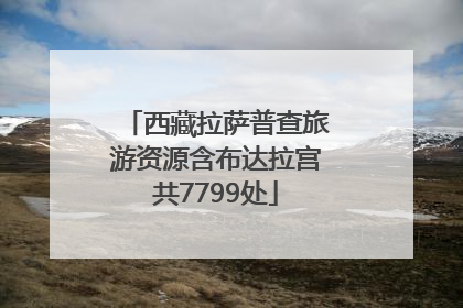 西藏拉萨普查旅游资源含布达拉宫共7799处