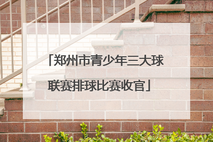 郑州市青少年三大球联赛排球比赛收官