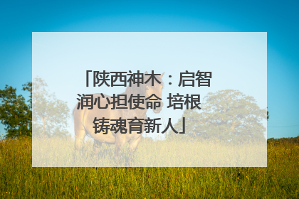 陕西神木：启智润心担使命 培根铸魂育新人
