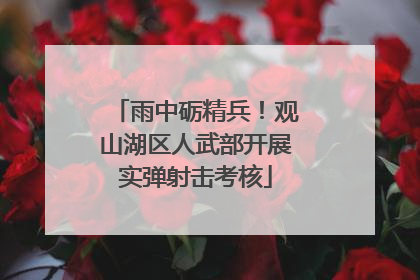 雨中砺精兵！观山湖区人武部开展实弹射击考核