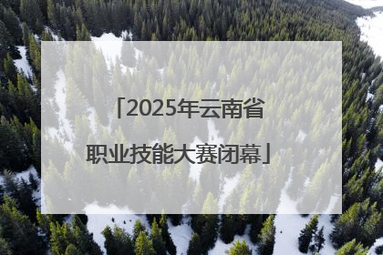 2025年云南省职业技能大赛闭幕