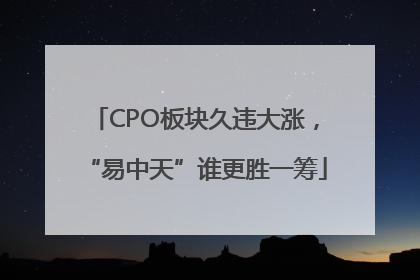 CPO板块久违大涨，“易中天”谁更胜一筹
