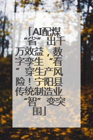 AI配煤“省”出千万效益，数字孪生“看”穿生产风险！宁阳县传统制造业“智”变突围